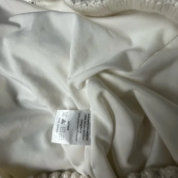 Venus White Crochet Maxi Knit Skirt L - Picture 6 of 6